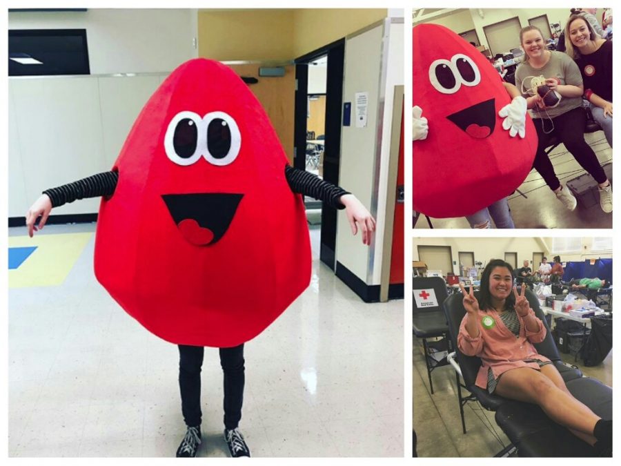 Yet another tradition at BHS is to take part in the annual blood drive.