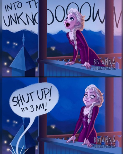 Elsas singing remains unappreciated in her kingdom