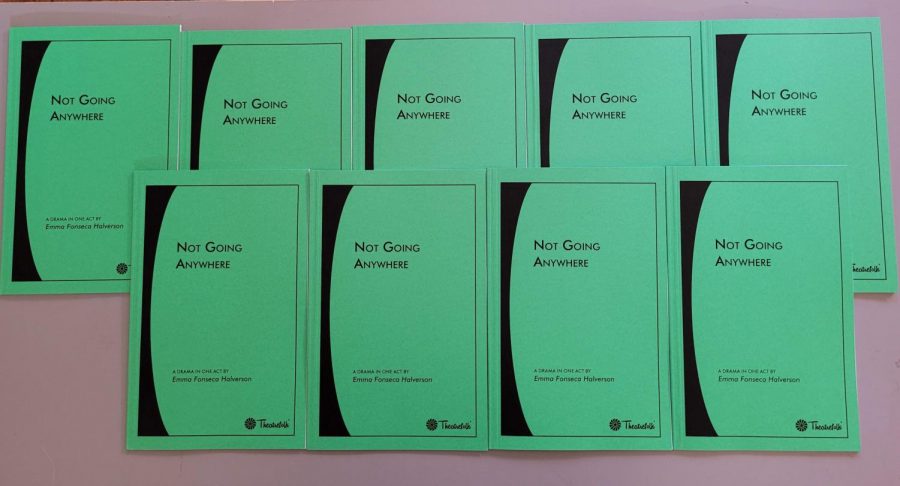 BHS ninth grader Emma Fonseca Halverson has recently published a short play called Not Going Anywhere