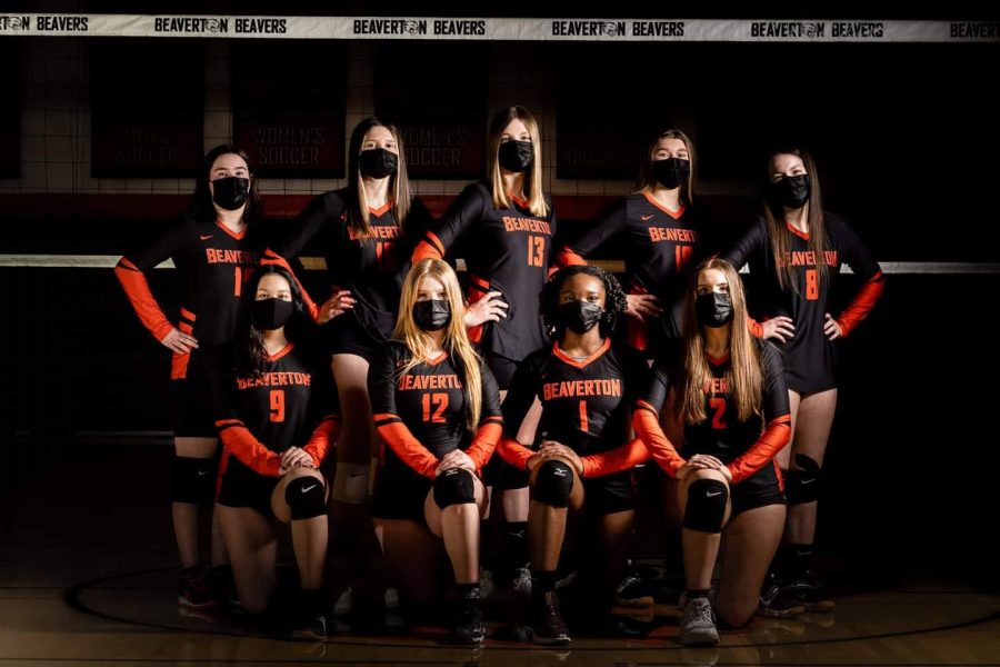 This years Beaverton High School JV volleyball team pushed through challenges posed by the pandemic to be nominated for the OSAA Team Sportsmanship award.