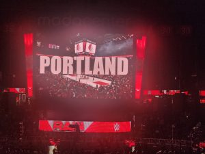 WWE performed at the Moda Center on September 12th.