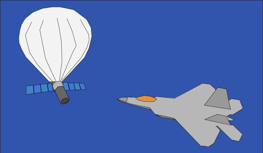 An F-22 fighter jet shot down the suspected spy balloon on February 4th.