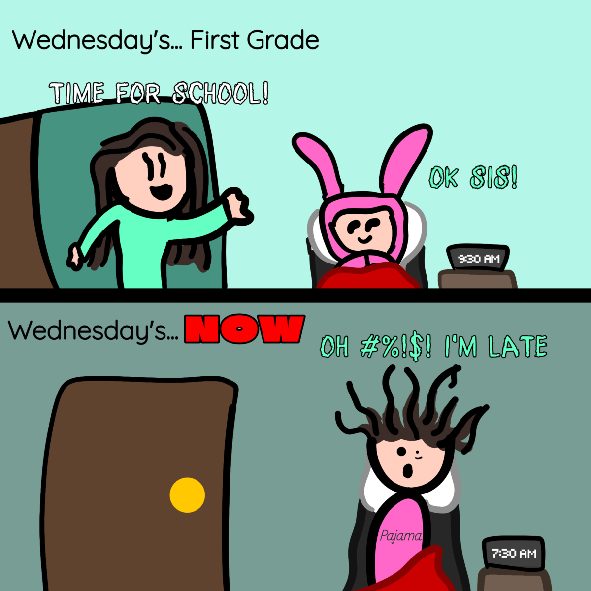 After today, there are only two more Wednesdays until the end of school!