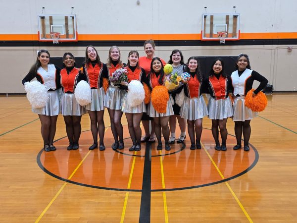 Nine BHS students participated in the Rhythm B's dance team this year [Photo courtesy of Brooke Billings]. 