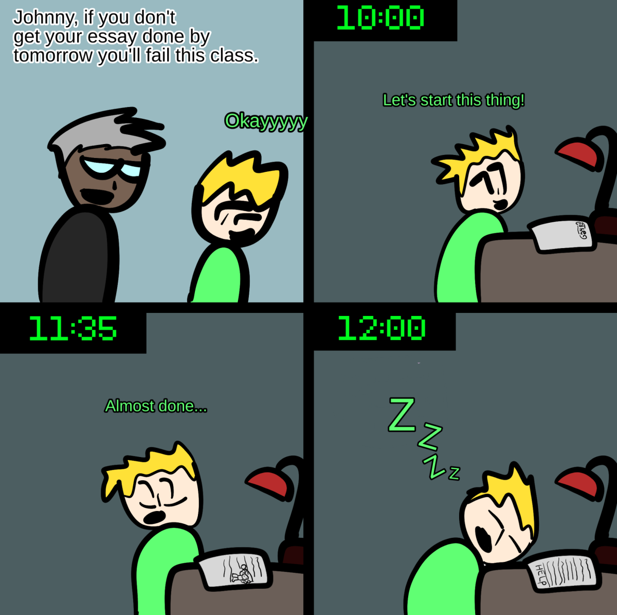 Comic : All Nighter